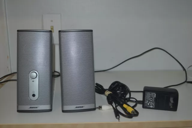 Bose Companion 2 Series II PC Multimedia Speaker System Complete & Fully Tested