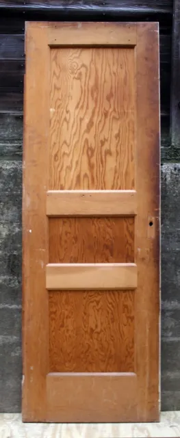 24"x71.5 Antique Vintage Old Interior SOLID Wood Wooden Closet Pantry Door Panel