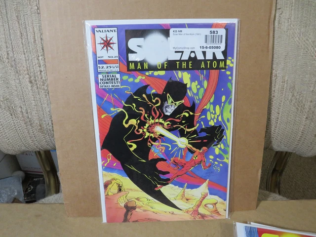 Solar Man of the Atom #25 Valiant NM