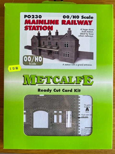 Superquick Model Building Card Kits 1:72 Scale OO HO Gauge Railways Series A B C