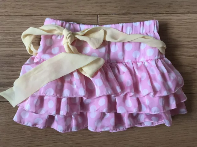 Genuine Girl's Monnalisa Bebe Skirt. Age 6 Months. Excellent Condition