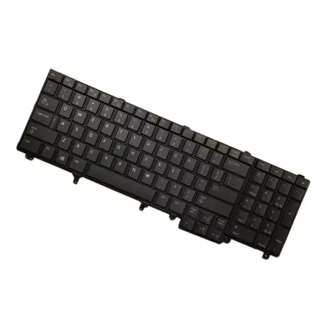 US Laptop Keyboard Backlit for Dell Latitude E5520M E5530 E6520 E6530 Series.