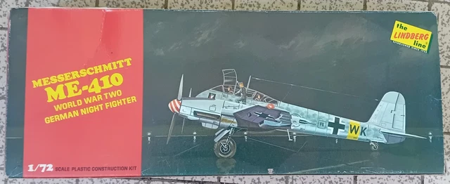 Maquette avion LINDBERG  MESSERSCHMITT ME-410  1975 Eche 1/72 Neuf