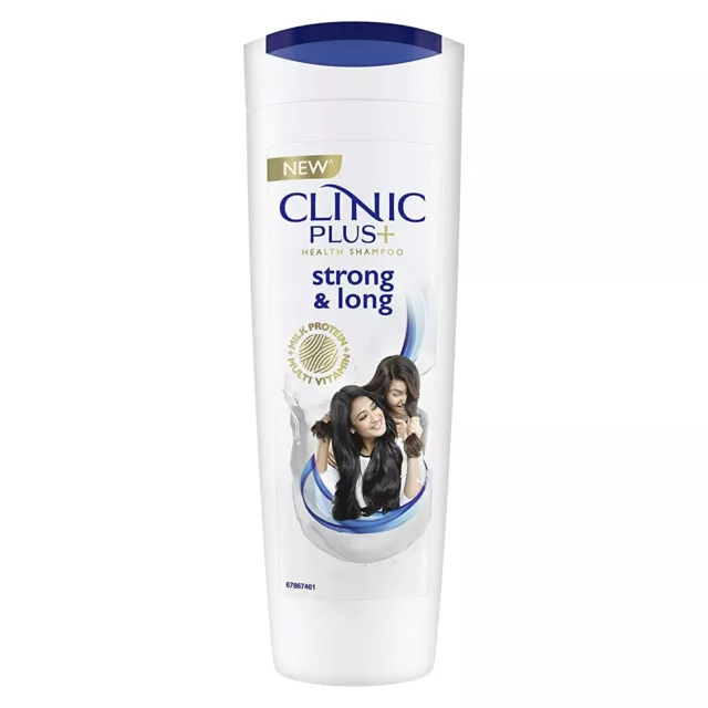 Clinic Plus Fuerte Y Largo Salud Champú, 175ml (Pack De 1)