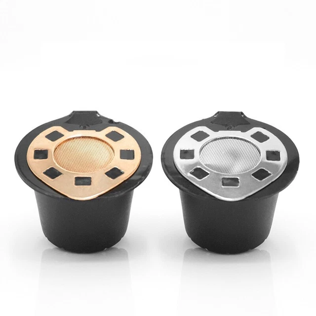 Filtro Capsule Caffè Alta Qualità Per Plastica Nespresso + Acciaio Inox