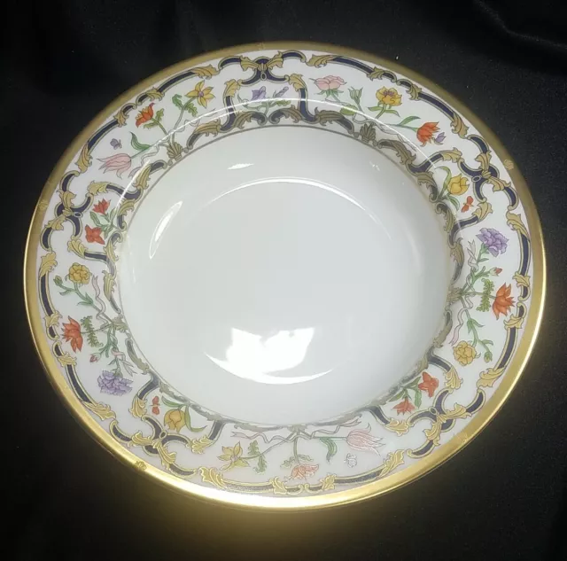 Christian Dior Renaissance Fine China Rimmed Soup Bowl 9 1/8" Discontinued NEW!