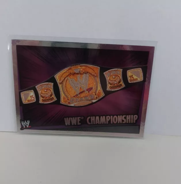 Wwe Topps Slam Attax Rumble Karte Championship