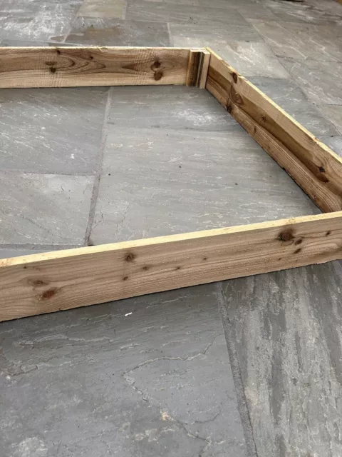 Raised Beds for garden and vegetables, herb and plants, 60CM X 60CM X 15CM