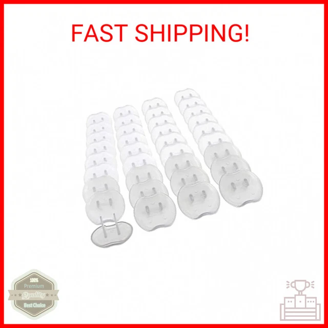 Little Chicks Baby Safety Outlet Plug Electrical Socket Covers - 36 Pack - Model