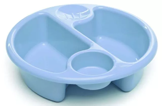 Newborn Infant Bath Bathing Top and Tail Wash Bowl The Neat Nursery Blue