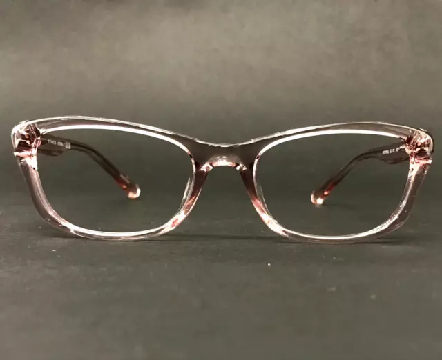 Coach Eyeglasses Frames HC 6164U 5575 Pink Clear Cat Eye Full Rim 53-18-140