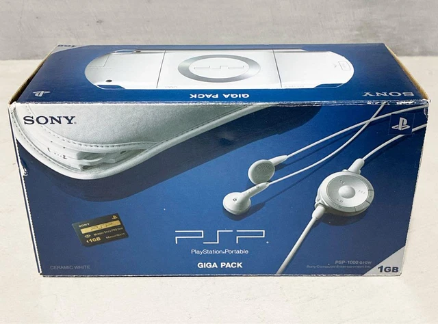 Nintendo Switch SONY PlayStationPortable PSP-1000G1CW SONY PSP-1000G1CW GIGA Pack Ceramic White PlayStation