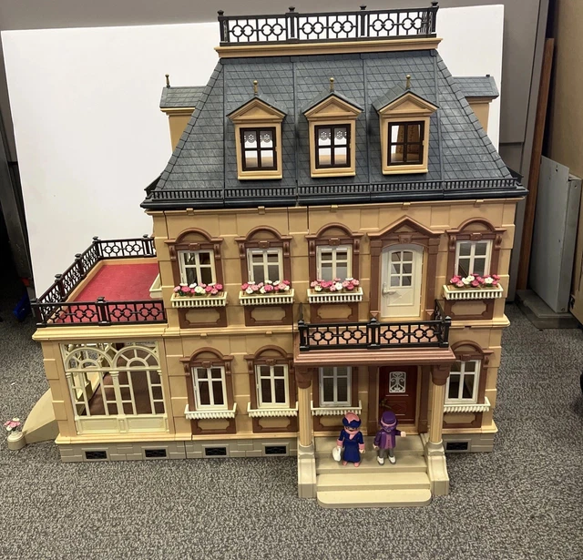 VINTAGE PLAYMOBIL 5300 Victorian Mansion Doll House 1989 Dollhouse