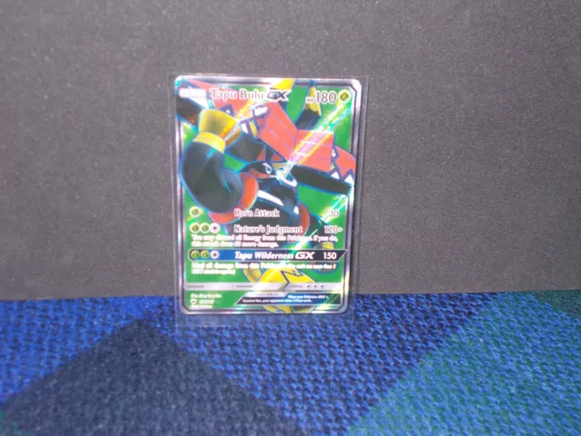 Tapu Bulu GX 130/147 - Burning Shadows - Ultra Rare Full Art - Pokemon TCG