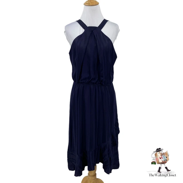Robe sans manches en crochet - Rayé rouge