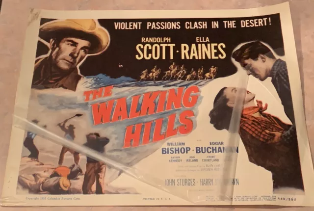 11” x 14” Movie Poster Lobby Card- The Walking Hills