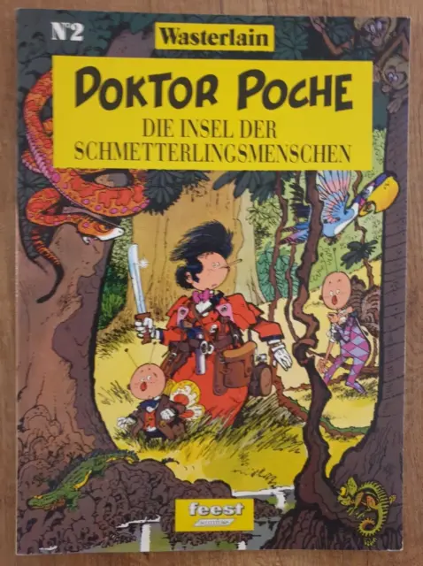 Doktor Poche - Die Insel der Schmetterlingsmenschen Nr.2 - Feest Comics - 1991