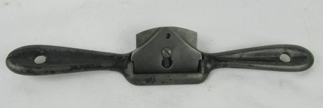 Antique  Spoke Shave Draw Shave Cast Iron marked B