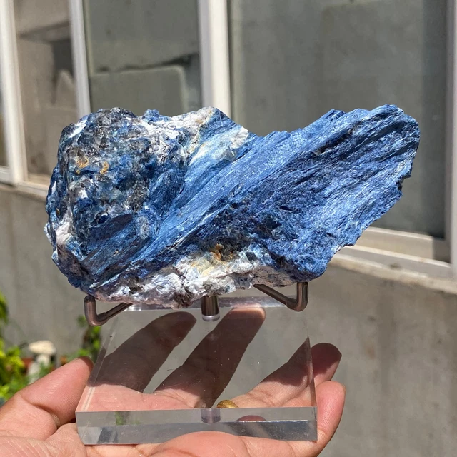 580g Large Rare Dumortierite Blue Gemstone Crystal Rough Specimen Madagascar