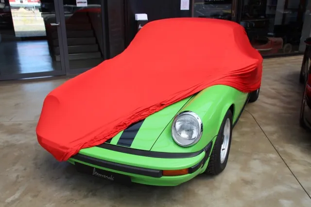 Vollgarage Schutzdecke Car-Cover Rot für Porsche 911 Coupe & Cabrio