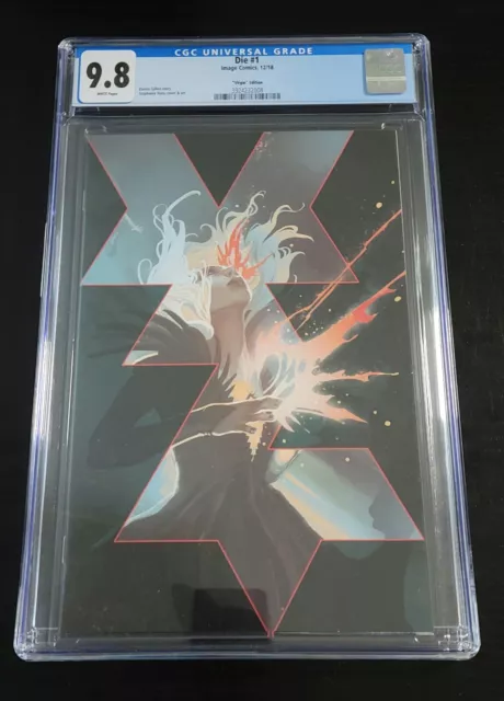 Image Comics Die 1 Stephanie Hans Virgin Variant CGC 9.8 White Pages