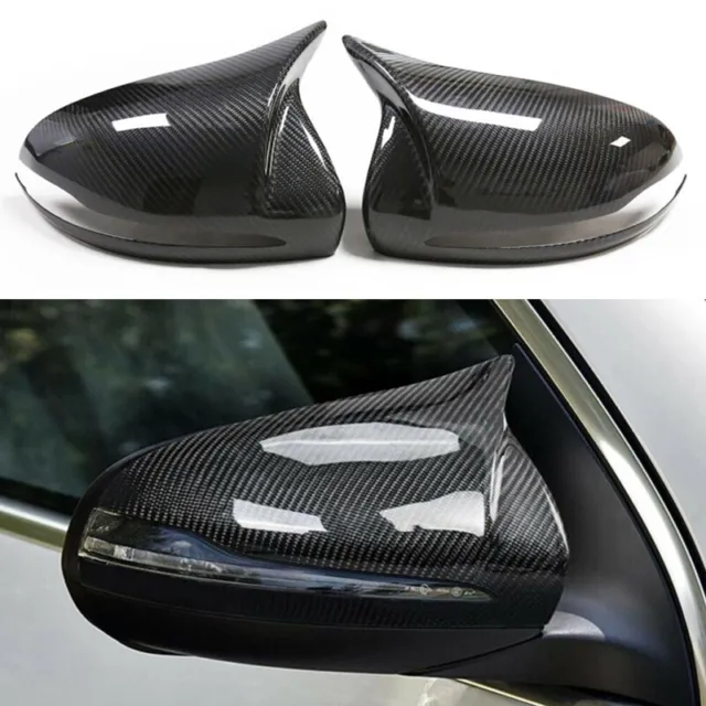 For Benz W222 W213 W238 W205 AMG X205 Real Carbon Fiber Side Mirror Cover Caps