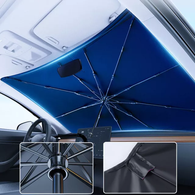 Car Windshield Sunshade Cover Umbrella Visor Sun Shade UV Block Protector Parts