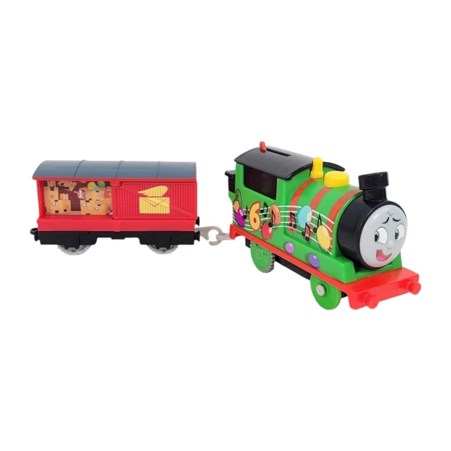 FISHER PRICE THOMAS & Friends Percy Party Train Motorized Trackmaster £ ...