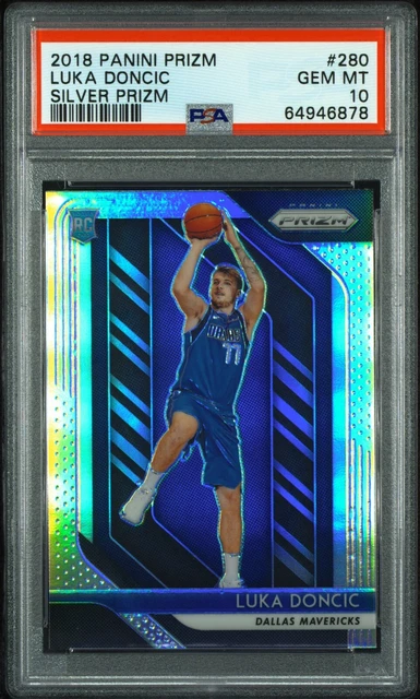 2018-19 LUKA DONCIC Panini Prizm Silver Rookie RC NBA Basketball 