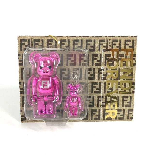 BRAND NEW SD Bearbrick Fendi Metallic Red 50% 100% SET BE@RBRICK