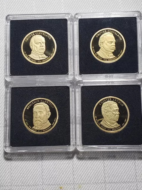 2012 Gold President Dollar Proofs Ultra Cameo