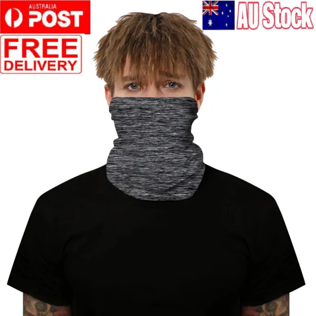 Cooling Neck Gaiter Bandana Scarf Tube Shield Cover Snood Face Mask Balaclava