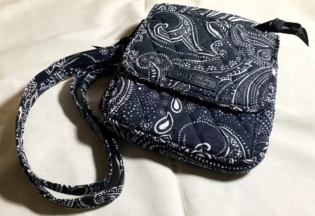 NWT Vera Bradley RFID Mini Hipster Crossbody Bag Purse Stellar Paisley New