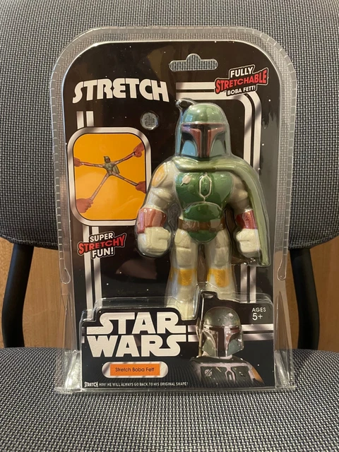 Disney Star Wars Modellino/Giocattolo Boba Fett Stretch Alta 16 cm - Nuovo