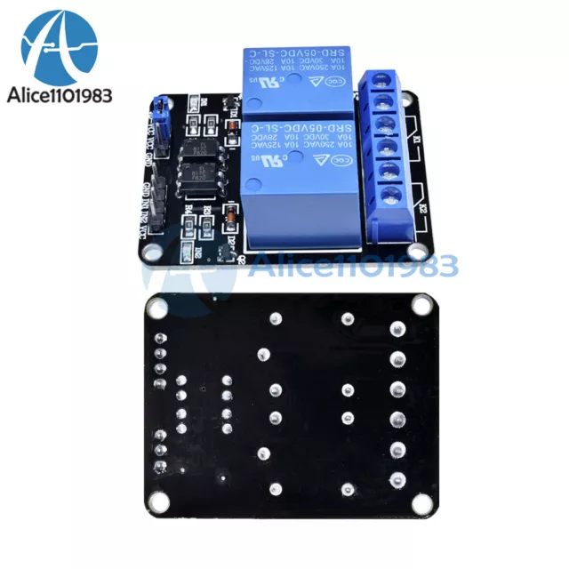 5V Two 2 Channel Relay Module With optocoupler For PIC AVR DSP ARM  Arduino 2