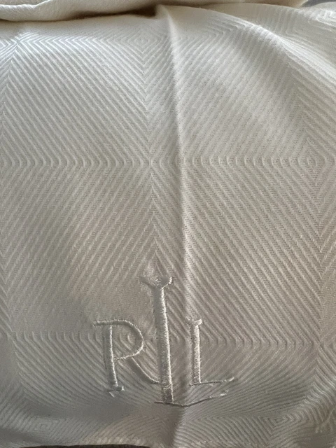RALPH LAUREN 70 x 72 Cotton & Polyester Textured Designer Shower Curtain RALPH LAUREN 70 x 72 Cotton & Polyester Textured Designer Shower Curtain