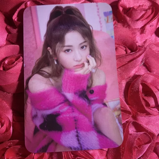 YUNJIN LE SSERAFIM Girly Edition Celeb Kpop Girl Photo Card Pink Glam