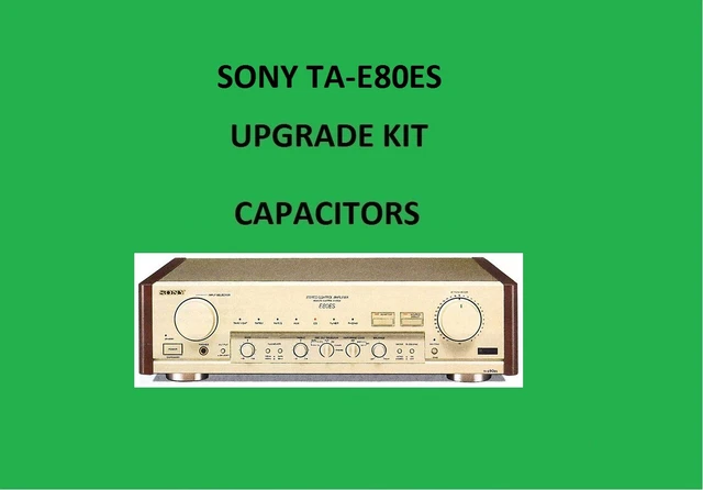 Stereo Preamplifier SONY TAE-20F Repair KIT - all capacitors