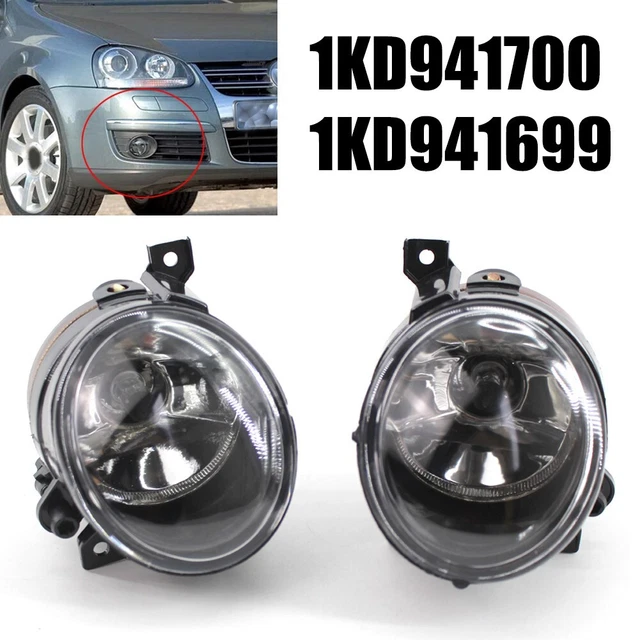 Kit Phares Antibrouillard NSW VW Touran GP HB4 (2006-2010) – Complet Avec Câblage Et Interrupteur – Facile à Monter