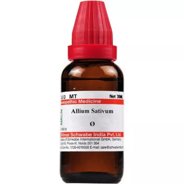 Willmar Schwabe India Allium Sativum Mother Tincture Q (30 ML)