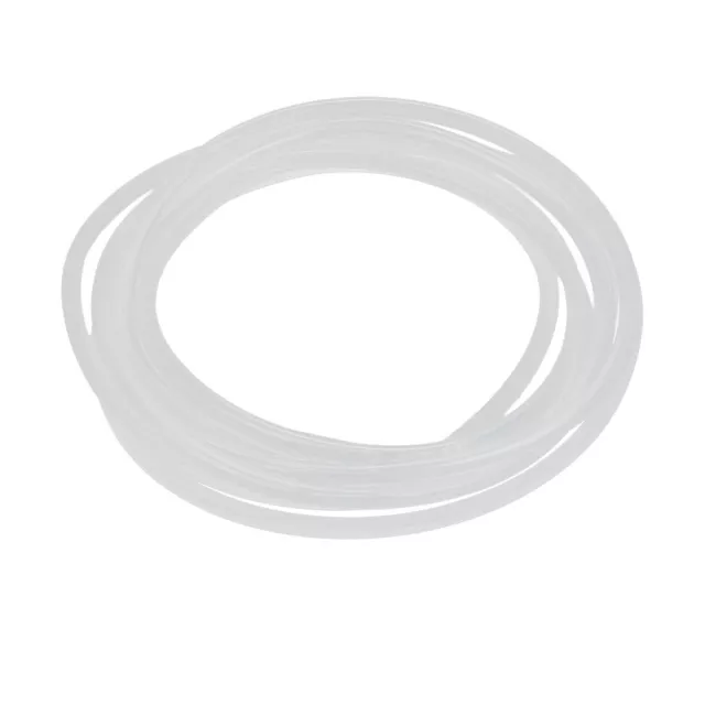 2.5 x 4mm Température Résistant Silicone Caoutchouc Tube Tuyau Tube 2Mètre