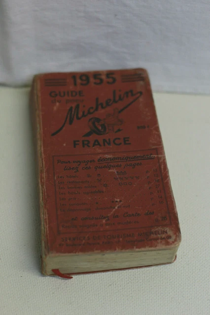 CARTE MICHELIN N°61 PARIS CHAUMONT 1955 map Mapa Bibendum pneu guide EUR 8,00 - DE