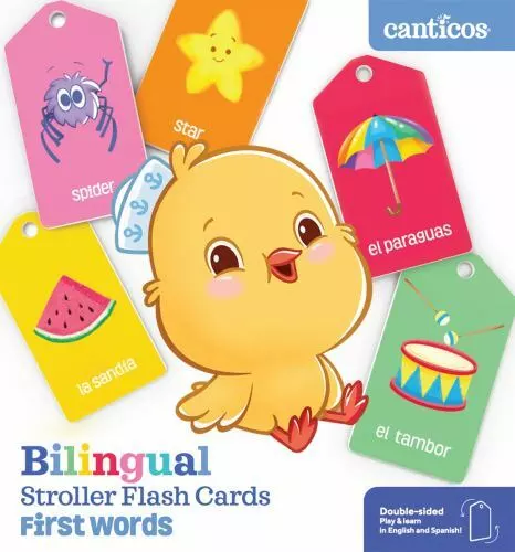 Canticos Bilingual Stroller Flash Cards: First Words [Canticos Cards]