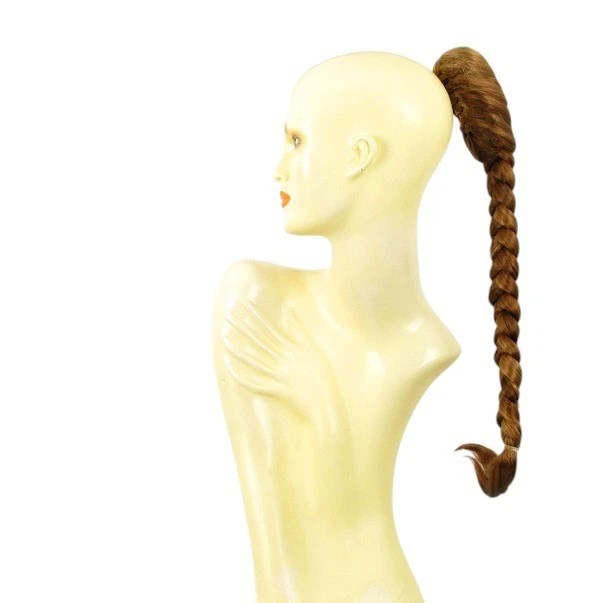 Postiche Queue De Cheval En Cheveux Naturels Blonds - 50cm (n°7), Neuf Jamais Porté