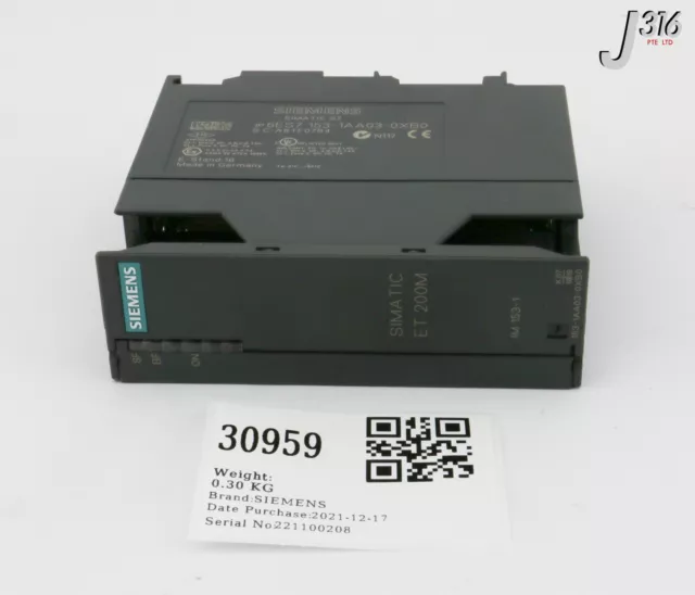 30959 Siemens Dp Sklave Interface Modul (Neu) 6ES7 153-1AA03-0XB0