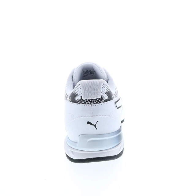 Puma Tazon 6 Cyclone Herren Weiß Leinwand Sneaker 7