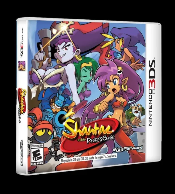 Shantae and the Pirates Curse Nintendo 3DS ***READ DESCRIPTION***