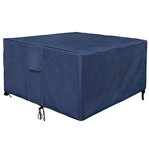 Fire Pit Cover 600D Waterproof Heavy Duty Square Patio Fire 32”L x 32”W x 16”H