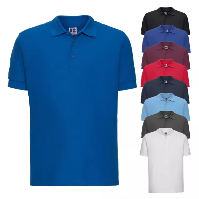 Russell - Men`s Ultimate Cotton Polo - Polohemd Poloshirt kurzarm bis 4XL - Z577