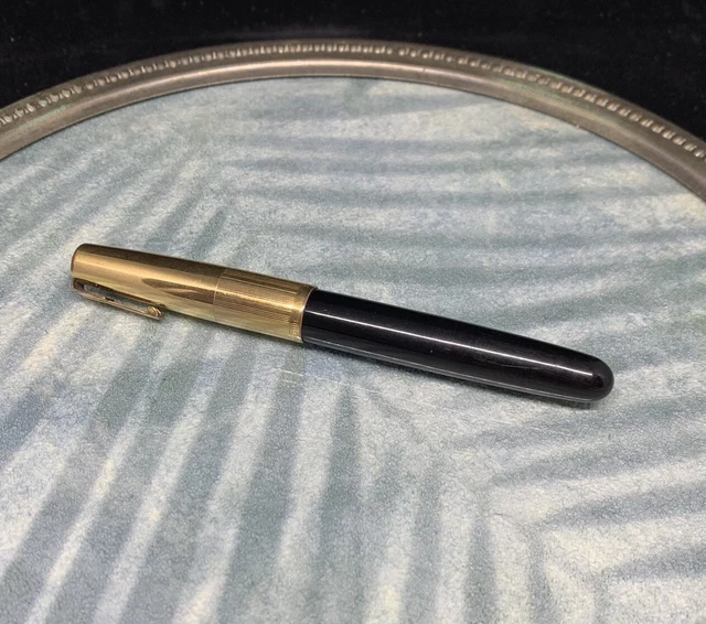 Stylo Plume Waterman Ancien Avec Plume En Or 18 Carats – Vintage Et De Collection